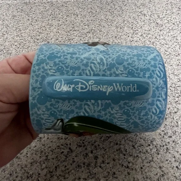 Disney Blue Mug with Iconic Disney Characters & Castle Logo - Picture 10 of 12
